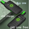 2023 Rechargeable Long Range Two-Way Radios Walkie Talkies 2pcs Included with Earpiece Li-ion Battery and Charger Pация
