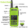 New Talkpod A36 Plus Walkie Talkie 5W Portable Ham CB Radio AM FM VHF UHF 7-Band NOAA Weather Receive Transceiver Two Way Radio