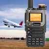 UV-K6 Two Way Radio UHF VHF DTMF FM Portable Multi-Band Transceiver 144-146MHz 430-440MHz Air Band Radio Walkie Talkie Scrambler