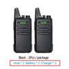 Mini Portable Radio 400-520MHz 5W 16 Channel UHF Transceiver Walkie Talkie WLN KD-C1 Talki Walki BAOFENG BF-888S UV5R Quansheng