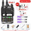 2Pack 10W Tri-Power Baofeng UV-68 PRO MAX V2 IP68 Waterproof Walkie Talkie High Power 711 antenna Radio 2-Way Radio Long Range