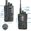 ABBREE AR-869 Full Band Walkie Talkie Outdoor Handheld Radio GPS Bluetooth Program Frequency Wireless Copy Frequency Type-C Jack