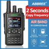 ABBREE AR-869 Full Band Walkie Talkie Outdoor Handheld Radio GPS Bluetooth Program Frequency Wireless Copy Frequency Type-C Jack