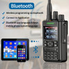 ABBREE AR-869 Full Band Walkie Talkie Outdoor Handheld Radio GPS Bluetooth Program Frequency Wireless Copy Frequency Type-C Jack