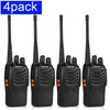 4pcs/lot Original Baofeng BF-888S Walkie Talkie Two-way Radio Set BF 888s UHF 400-470MHz 16CH Walkie-talkie Radios Transceiver