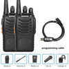 BaoFeng 888S Walkie Talkies Adults Long Range Rechargeable Ham Radio Station Earpiece MIC 16 Channels Handheld Walkie Walkie