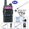 BaoFeng UV-5R Walkie Talkie 5W/8W Two Way Radio Commutator VHF/UHF 136-174MHz & 400-520MHz Station Receiver Ham Wireless Set