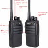 10pcs Handhedl Radio Walkie Talkies Retevis RT21 2.5W 16CH UHF VOX Scrambler Portable Radios For Restaurant Hotel Hunting+Cable
