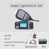 1pz Mini Car Walkie Talkie Truck Radio 50km Dual Band UHF VHF Amateur Radio Transceiver Portable Hunting Car Radio Stations