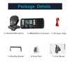 Retevis RM20 VHF Marine Radio IP67 Waterproof 25W 88CH with GPS NOAA Fixed-Mount Class D DSC Two-Way Radio Transceiver for Boats