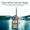 RETEVIS RT55 Professional Marine Radio Float Walkie Talkie 10pcs Waterproof Two-way Radio NOAA Weather Alert 5W Marine VHF Radio