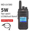 TYT MD-UV380 GPS DMR Digital Two Way Radio136-174Mhz & 400-480MHz Walkie talkie dual time slot transceiver UV380 Accessories