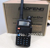 New baofeng uv 5r two way radio uv-5r dual band walkie talkie vhf/uhf transceiver FM radio SOS bright flashlight + accessories