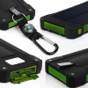 200000mah Solar Power Bank Waterproof Portable Customized Fixed Lanyard External Battery Suitable With Led Light For Xiaomi