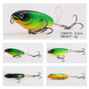 1Pcs Topwater Whopper Plopper Fishing Lure 6g/10g Trolling Catfish Artificial Hard Bait with Soft Rotating Tail Fishing Tackle