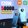 Xiaomi Mijia 50000mah Super Fast Charging 120w Power Bank Battery Portable Output For Iphone Mobile Power Supply 2024 New