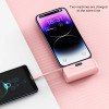 2 in 1 Mini Portable Power Bank 10000mAh External Battery Plug Play Power Bank Type C Fast Effective Charger For IPhone Huawei