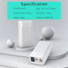 Type C PD Powerbank 40000 Mah Dual Quick Charge Power Bank Black Led Display 15W PD External Battery Charger For iPhone Xiaomi