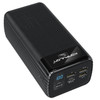 Type C PD Powerbank 40000 Mah Dual Quick Charge Power Bank Black Led Display 15W PD External Battery Charger For iPhone Xiaomi