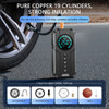 Automobile emergency starting power supply inflator, multifunctional portable battery charging lighter starter