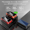 50000mAh Solar Wireless Power Bank With4 USB LED Portable Power Bank External Battery Fast Charging for IPhone Xiaomi Samsung