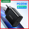 UGREEN PD Charger 20W Fast USB Type C Charger for iPhone 14 13 Quick 4.0 3.0 USB Charger for Xiaomi Samung Mobile Phone Charger