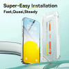 Baseus 0.3mm Crystal HD Tempered Glass for iPhone 15 14 13 12 Pro Max Screen Protector With Cleaning Kit Anti Peeping Dust-proof