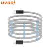 UVOOI USB C To C 100W Magnetic Fast Charger Cable for iPhone 15 65W USB A To C Data Charging Wire for Laptop Samsung MobilePhone