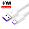 66W 6A Fast Charging Usb Type C Cable for Xiaomi Redmi POCO Huawei Honor OPPO VIVO OnePlus Mobile Phone Charger USB C Cable