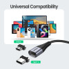 Ugreen Magnetic Type C Cable 3A Fast Micro USB Charging Data Cable for Samsung Xiaomi Magnet USB C Charger Mobile Phone USB Cord