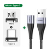 Ugreen Magnetic Type C Cable 3A Fast Micro USB Charging Data Cable for Samsung Xiaomi Magnet USB C Charger Mobile Phone USB Cord
