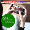 90 Degree LED Micro USB Cable Fast Charger Andriod Mobile Phone Microusb Charge Data Cord Charging For Samsung S7 Xiaomi Redmi