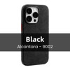 YMW ALCANTARA Magnetic Case for iPhone 15 Pro Max 14 13 mini Luxury Supercar Interior Same Suede Leather Magnet Phone Cover