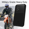 Love Mei Phone Case Silicone Shockproof and Dustproof Military Grade Metal Protective Cover for Samsung A50 5G A51 A52 A53 A54
