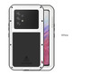 Love Mei Phone Case Silicone Shockproof and Dustproof Military Grade Metal Protective Cover for Samsung A50 5G A51 A52 A53 A54