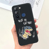 For Coque Tecno Pop 5 LTE Case Cute Love Heart Dinosaur Silicon Shockproof Cover on Tecno Pop5 Lte 2021 BD4 BD4i BD4a Phone Case