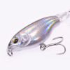 1PCS Topwater Fishing Lure 7.5cm 6.5g Whopper Popper Wobbler Artificial Hard Bait Bass Plopper Soft Rotating Tail Fishing Tackle