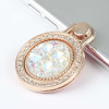Fashion Shiny Diamond Phone Ring Stand Luxury Metal Finger Holder Gift Mobile Phone Stand Anti-Lost for IPhone Samsung Xiaomi