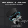 Round Magnetic Holder in Car Phone Stand Magnet Cellphone Bracket Car Magnetic Holder for Phone for iPhone 14 Pro Max Samsung