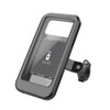 Waterproof Mobile Phone Holder USB Charging 15W Wireless Charger Phone Holder Stand Universal Touch Screen for Electric Bike