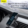 Baseus Car Phone Holder 15W Qi Wireless Charger Automatic Alignment Mobile Phone Holder in Car Stand For iPhone Xiaomi Mount