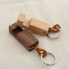 50Pcs Wood Phone Holde Lightweight Slim Design Wooden Mobile Phone Stand Holder Stand Pendant Keychain