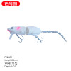 15.5g 85mm Topwater rat wakebait Multi-section Mouse Lure Artificial Bait  Rat Minnow Lure Wobbler Fishing Pesca bass lures