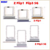 Flip3 Flip1 SIM Card Tray For Samsung Galaxy Z Flip 3 5G SIM Tray Card Smartphone Replacement Parts