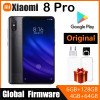 cellphone Android Xiaomi Mi 8 pro mobile phone Snapdragon 845 fingerprint charging 18W 1080 x 2248