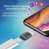 USB 3.0 OTG To Lightning Adapter U Disk Card Reader USB 3.0 Data Transfer Adapter For iOS iPhone 14 13 Pro XS iPad USB Converter