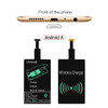Qi Wireless Charger Receiver Support Micro USB Type C Fast Wireless Charging Adapter For iPhone Android Wireless Charge Pad dock
