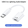 USB C To for ios Audio Headphone Adapter for IPhone 15 Pro Max IPad Pro USBC Type C To for IOS HIFI Aux Earphone Cord Connector