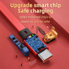AIXXCO 100W USB Charger 3 in 1 Cable 6A for Huawei Retractable Portable Micro USB Type C Cable Charging Cable For iPhone Samsung