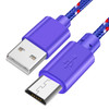 Olnylo Braided Micro USB Cable Data Sync USB Charger Cable For Samsung Huawei Xiaomi Android Phone Microusb Cables Fast Charging